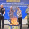 Puluhan Juta Batang Rokok Dan Ribuan Liter Miras Dimusnahkan, Polda Lampung Dan Beacukai Sinergi Berantas Barang Ilegal