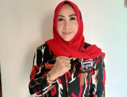 Ketua Srikandi DPC laskar merah putih (LMP) Pesawaran Upik Marningsih “Srikandi Harus Tegas, Mengayomi, dan Satu Komando”