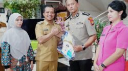 Pisah Sambut Kapolres Pringsewu Berlangsung Haru